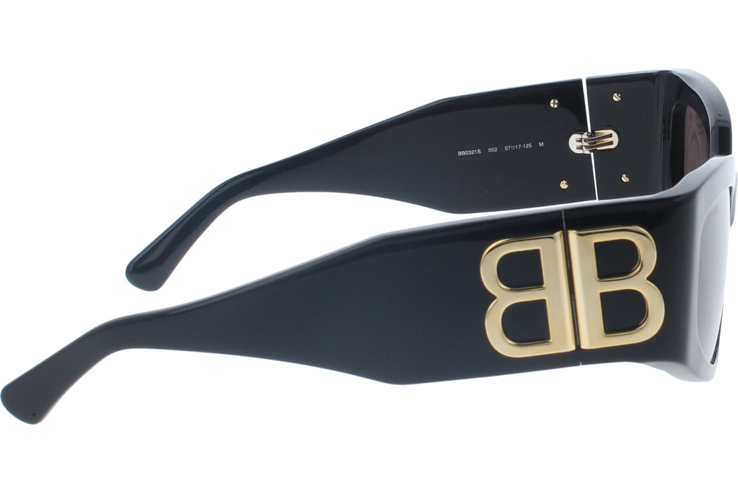 Sunglasses Balenciaga BB0321 002 57 17 - Angle View