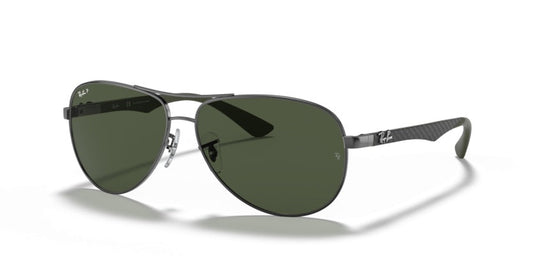 Sunglasses Ray-Ban Carbon Fibre RB8313 004/N5 61 13 - Front View