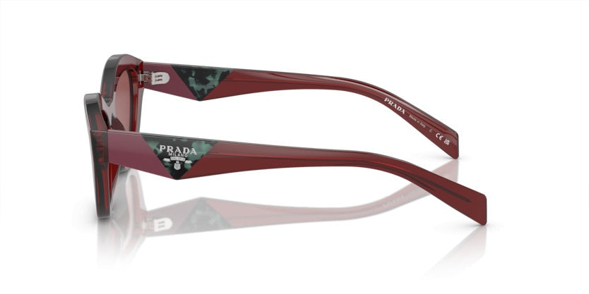 Sunglasses Prada PR A02S 18O80B 52 19 - Angle View