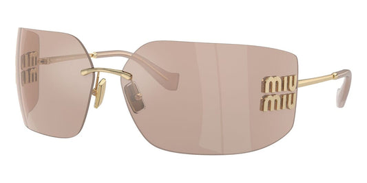 Miu Miu Rimless Runway MU 54YS ZVN20F - Front View